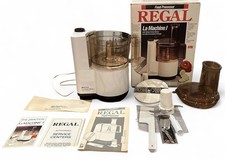 Vintage Regal La Machine 1 Food Processor NEW...