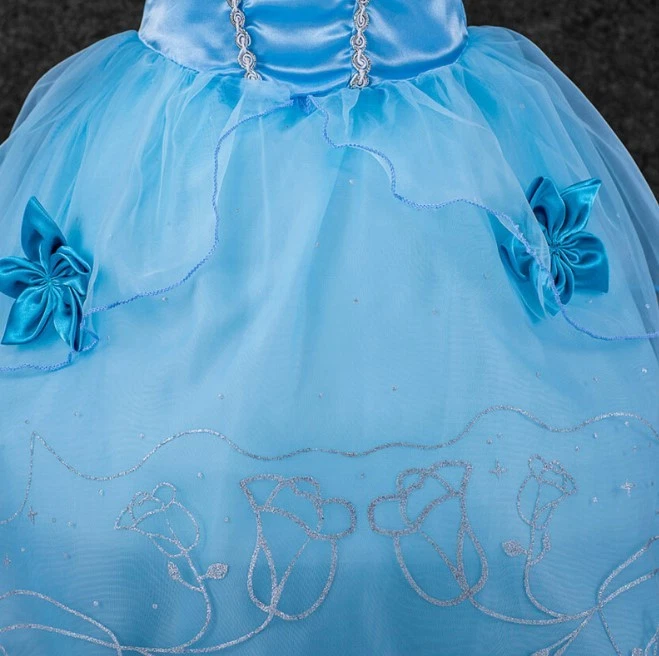 Girl Fairytale Dress Costume Belle, Aurora, Rapunzel, Cinderella size 2-10 - image 3 of 4