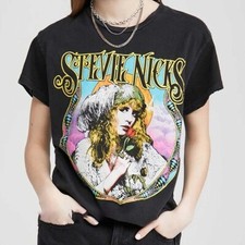 Stevie- Nicks Back Cotton Tee T-Shirt Vintage Funny Gift For Men Women HOT