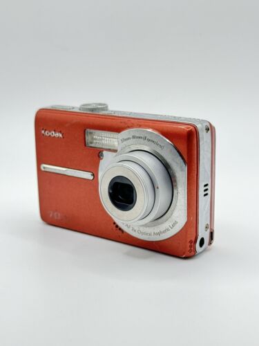 Kodak Digital Camera EasyShare M753 7.0MP Orange - TESTSED & WORKING NO FLASH ‼️