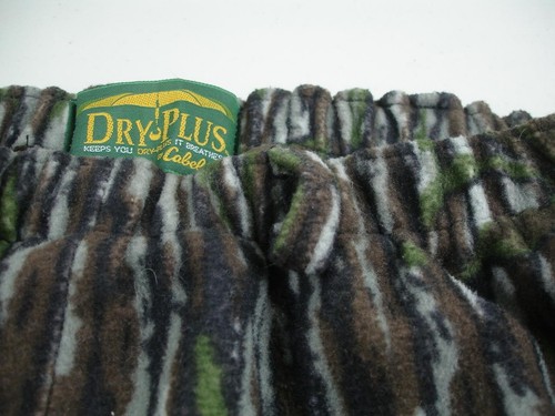 Men's L Cabela's USA Made Dry-Plus Camouflage Hunting Pants Real Tree Insulated - Picture 8 of 15