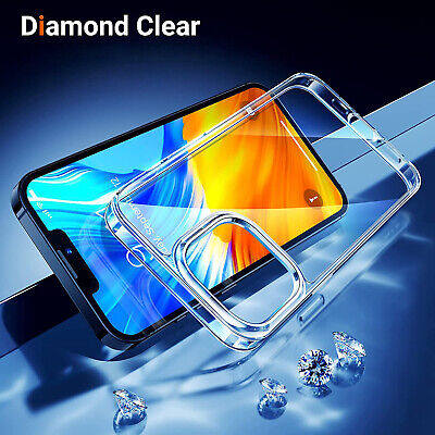 Buy Case For IPhone 14 13 Pro Max 11 12 XR X 7 8 Clear Shockproof Cover Gel Silicone