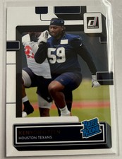 2022 Panini Donruss Rated Rookie Kenyon Green RC Houston Texans #354