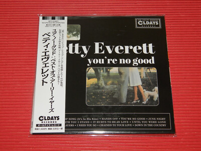 4BT BETTY EVERETT You re No Good lwith Bonus Tracks  JAPAN MINI LP CD
