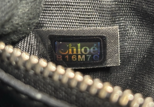 Chloe Paddington Long Wallet Zip Purse Leather Black - Afbeelding 20 van 21