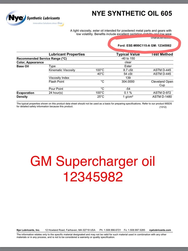 Se adapta a Nissan Xterra Frontier Eaton M62 Supercargador Reconstrucción Rodamientos Sellos Kit Foto 4 de 4