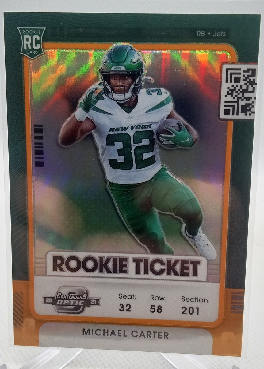 2021 Panini Contenders Optic - Rookie Ticket Michael Carter #83