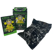 POP MART x Kennyswork Mega Space Molly Series 2 Banana 2017 Figure SEALED BAG