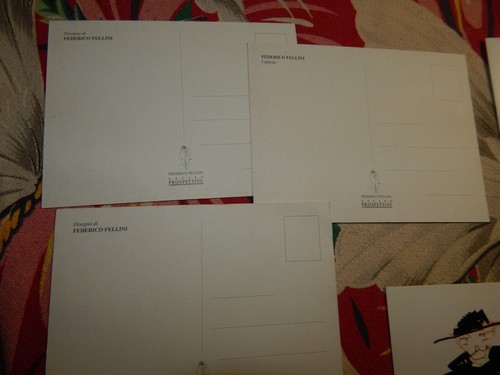 Federico Fellini Postcard Set Vintage Italian Cinema Postcards - Picture 5 of 15