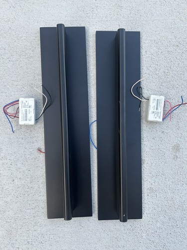Lot of 2 pieces Tech 700OWLYD Lloyds 20" Tall LED Indoor/Outdoor Wall Sconces