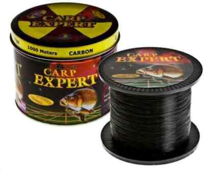 Carp Expert Carbon 1000m versch. Größen MONOFILE SCHNUR MONO ANGELSCHNUR LINE