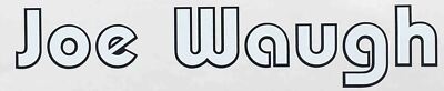 Joe Waugh Downtube decal
