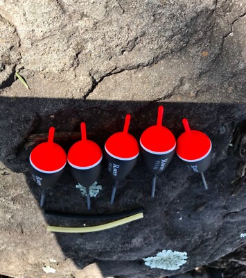 Float Fishing, 5 Raven  Premium Balsa Floats, 3.8 Gram FS Floats