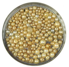 Posten Perlen Lagerbestand aus alter Goldschmiede pearl old goldsmiths