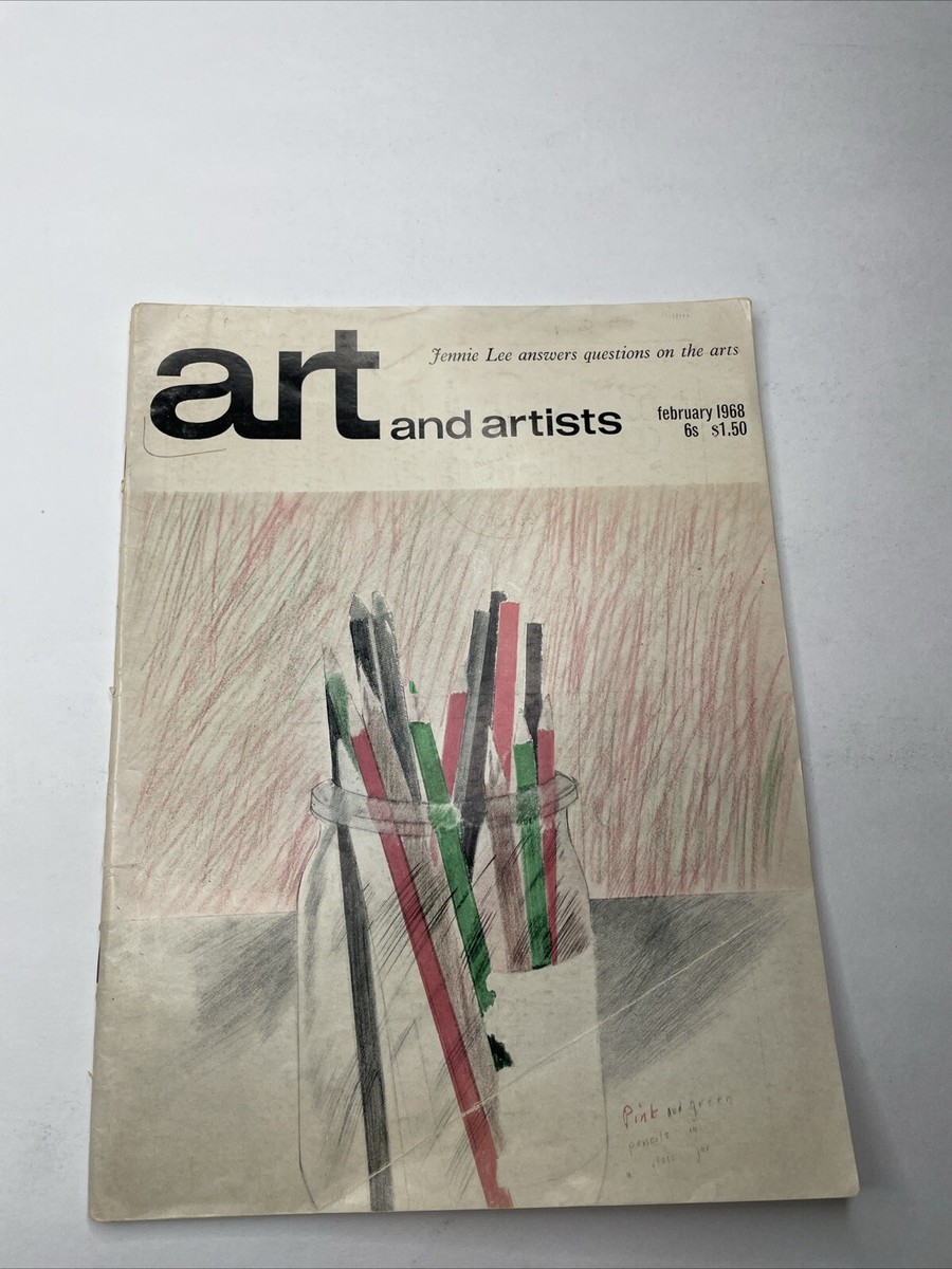 Vintage Rare Art and Artists Magazine February 1968 Vol 2 #11 Rare
