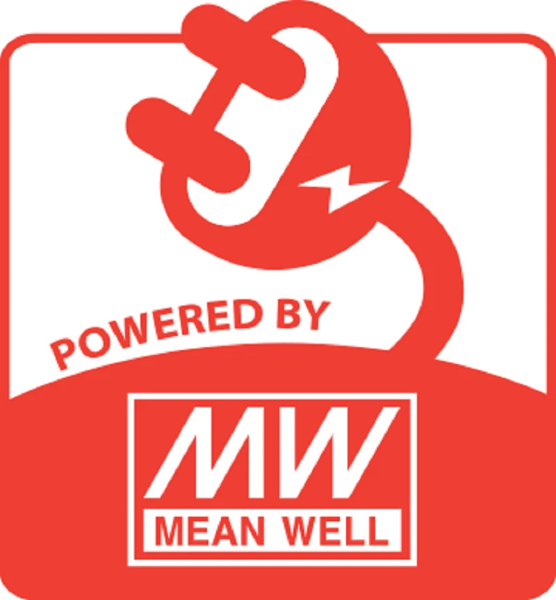 Alimentatore LPV 12V 24V Mean Well Trasformatore Striscia Led Stagno 230V IP67 - Immagine 2 di 4