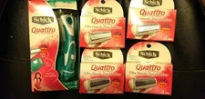 Schick Quattro Women TrimStyle Razor + 16 Ultra Smooth Razor Blades Acai Complex