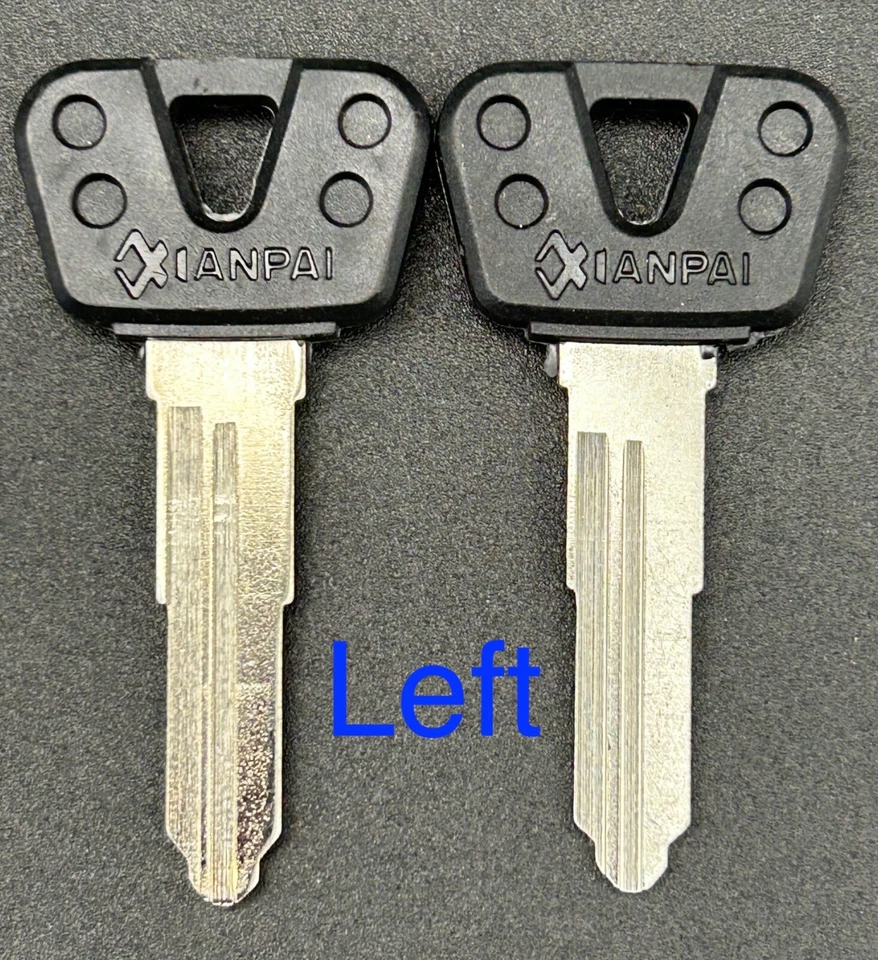 2 Key Blanks Yamaha Serow SR185 SR250 SR500 TT-R TT-R50 TT-R90 TT-R125 TW200 TW - Image 2 of 2