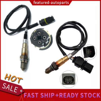 2pcs Oxygen Sensor Upstream+Downstream For 2008-2010 BMW X3 X5 135I 528I 3.0L L6