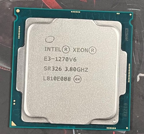 SR326 Intel Xeon Processor CPU E3-1270v6 SR326 3.8GHz 4Core 8Threads LGA1151 8M