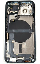 Apple iPhone 13 6.1" 2021 Midnight Black Rear Back Case Great Glass Grade C