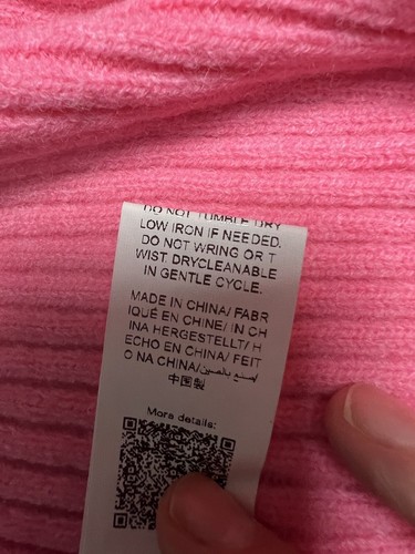 SHEIN Women’s Handkerchief Sweater Pink Size Large - Picture 7 of 7