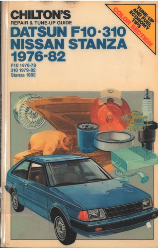 Datsun F10 310 Nissan Stanza 1976-82 Shop Repair Manual by Chilton Automotive