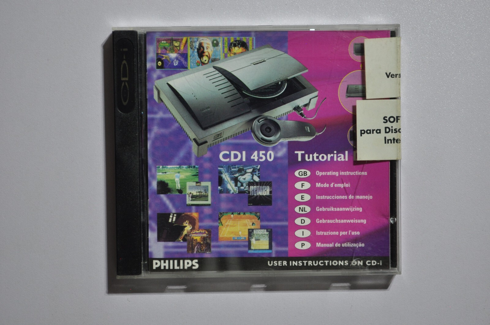 Philips CDi / CD-i Retro Title - CDI 450 Tutorial Disc (Operating ...