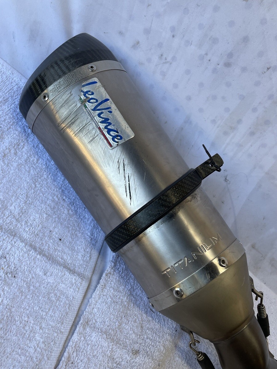 2011-2015 Kawasaki ZX10 ZX10R Leo Vince Titanium Exhaust Slip On