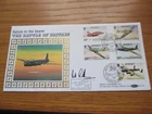 4/9/90 Jersey 50th Anniv Battle of Britain Benham Cover & Rare Aircrew Signature