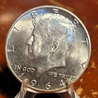 Choice BU 1964 Kennedy Half Dollar  90% Silver Uncirculated