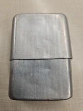 Park Sherman Co. Springfield, lLL. Cigarette Soft Pack Aluminum Holder Vintage