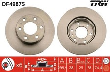 Bremsscheiben für Iveco Daily III Pritsche IV V VI ab 99->