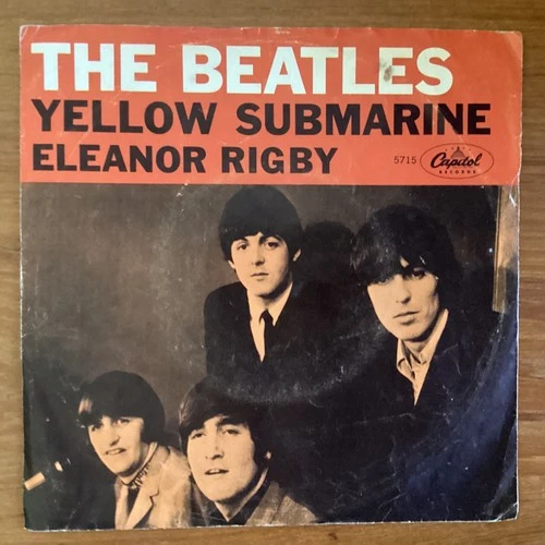 The Beatles Yellow Submarine Capitol 5715 45 rpm 7” PS West coast Picture Sleeve