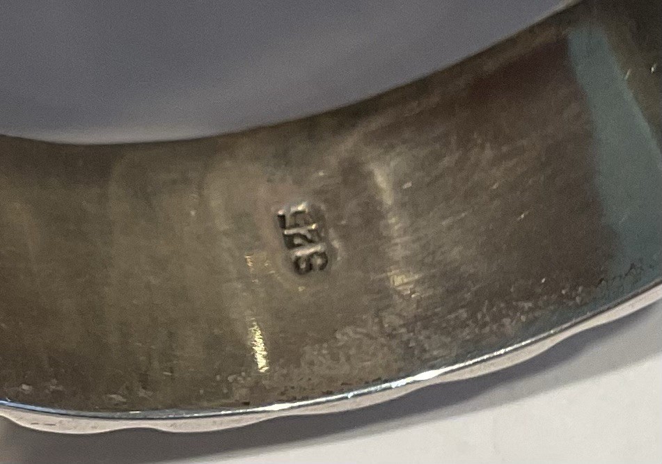 Signed Bob Stringer Sterling Silver Necklace - image 8