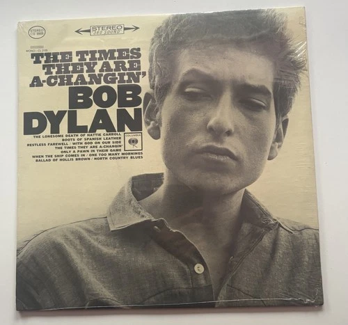 BOB DYLAN LP The Times They Are A-Changin’ SEALED