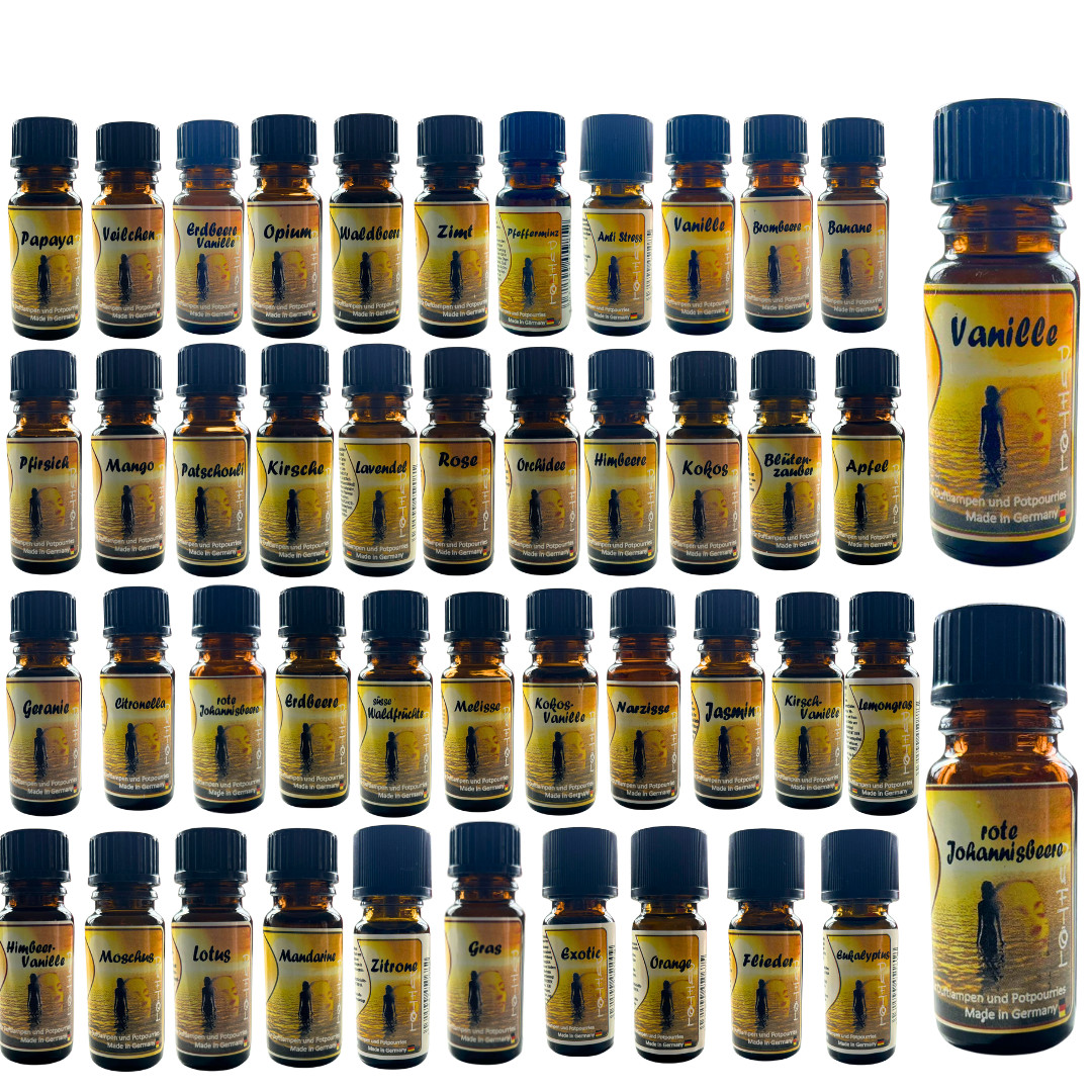 Duftöl Premium á 10ml Raumduft Ätherische Duftöle Made in Germany Kerzenöl Neu