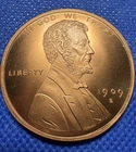 1 OZ 1909-S VDB Lincoln Wheat Cent Round .999 Copper Restrike (BU)