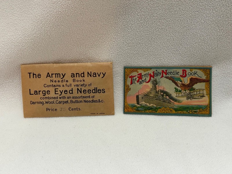 Vintage The Army and Navy Needle Book Sewing Needles - Made in Occupied Japan