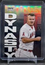 2022 Topps Stadium Club Chrome - Dynasty & Destiny - #2A Mike Trout - Angels