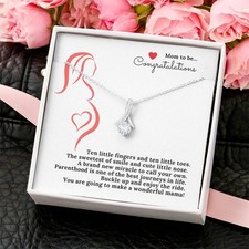 Mom To Be Pregnancy Jewelry Gift Alluring Necklace