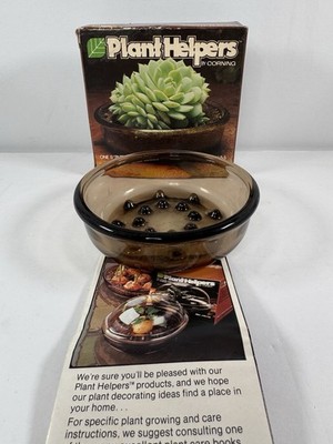 Vintage Corning Plant Helper 5 in. Saucer New in Package MCM Rare