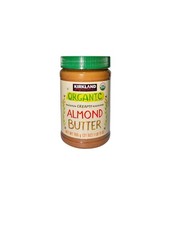 Kirkland Signature USDA Organic Creamy Almond Butter, 27 Ounce, 1.69 Pound Pack