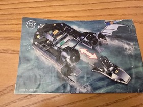 LEGO Batman: The Batboat: Hunt for Killer Croc (7780) 99% Complete With Manual