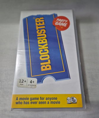 Blockbuster Grafikkarte/Brettspiel Familienspiel 4+ Spieler Alter 12+ 