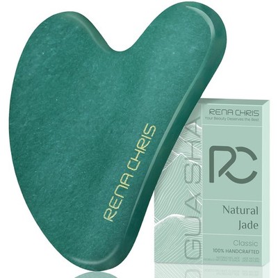 Gua Sha Jade Stein 100 Natur Aventurin Gesichts Massage