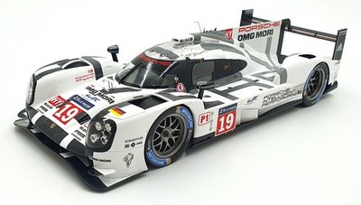 Spark Maßstab 1:18 WAP 021 819 0G - Porsche 919 Hybrid #19 Le Mans 2015 Sieger