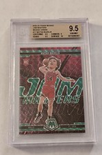 BGS 9.5 💎  2024-25 Panini Mosaic Matas Buzelis (RC) Green Prizm Jam Masters #17