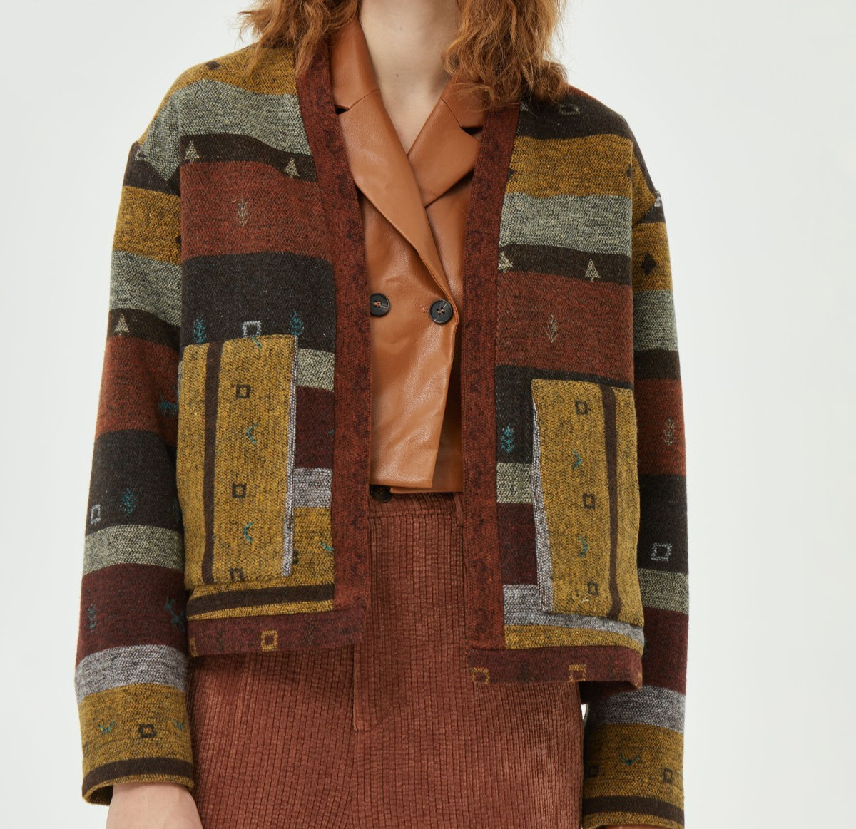 Old Story Patchy Jacket - image 1