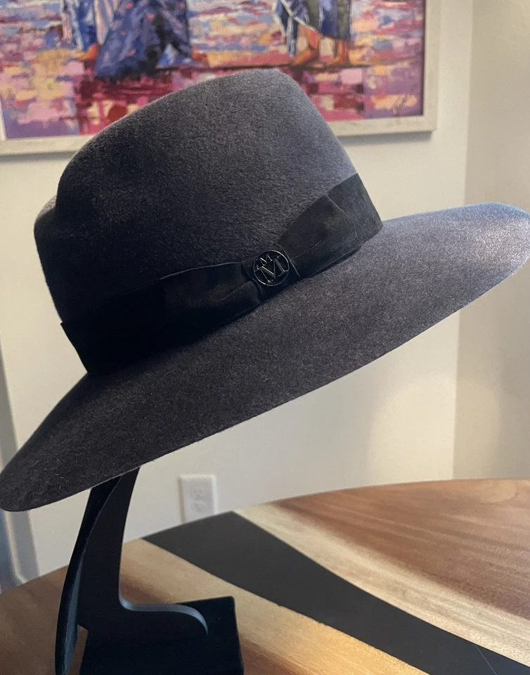 Maison Michel Bow Accent Brim Hat - Image 2 of 4